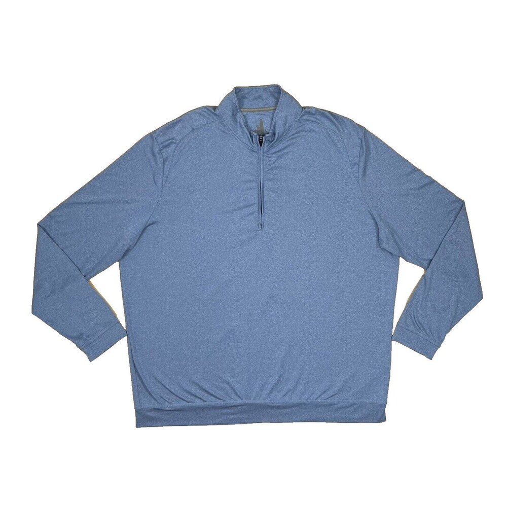 Johnnie O Pullover Mens XL Prep Performance Blue Flex Stretch Golf Wicking
